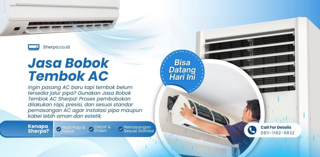 Jasa bobok tembok AC